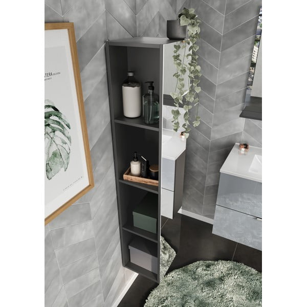 Antratsiitne vannitoakapp 31x144 cm Vasio - Germania-image-4