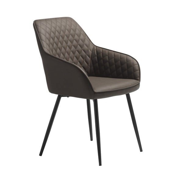 Pruun kunstnahast söögitool Milton – Unique Furniture