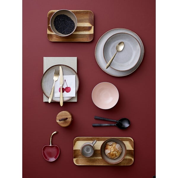 Roostevabast terasest kuldsed söögiriistad 4 tk - Bloomingville-image-1