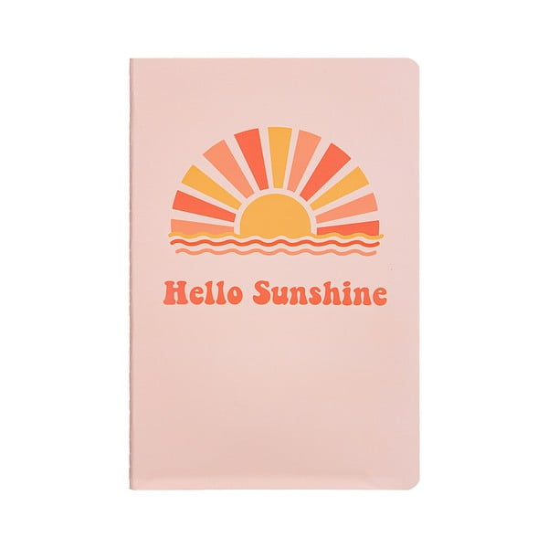 Märkmik A5 formaadis Hello Sunshine - Sass & Belle