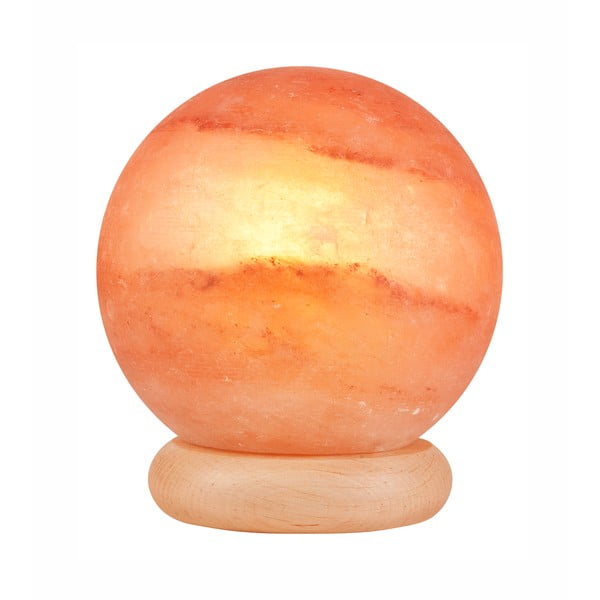 Oranž soolalamp, kõrgus 16 cm Sally - LAMKUR