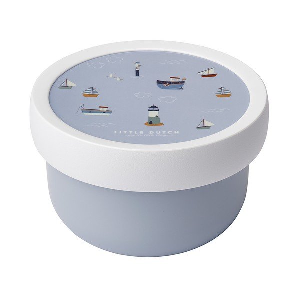 Laste suupistekarp koos kahvliga Sailors bay - Mepal