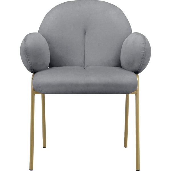 Hallid sametist söögitoolid 2tk komplektis Iwama - Støraa-image-2