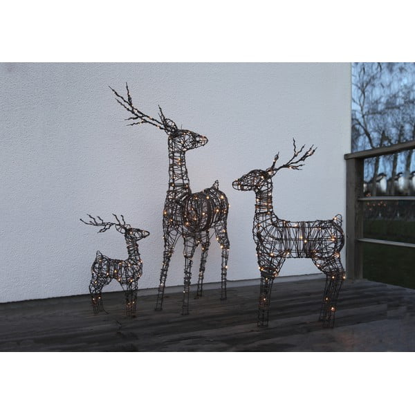 Pruun jõulumotiiviga valguskaunistus Vixen - Star Trading-image-2