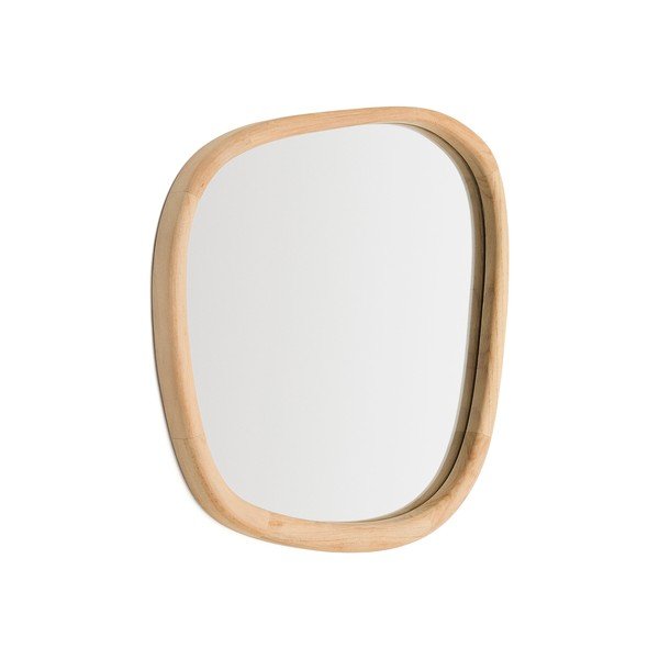 Puidust raamiga seinapeegel 45,5x47 cm Alura - Kave Home-image-2