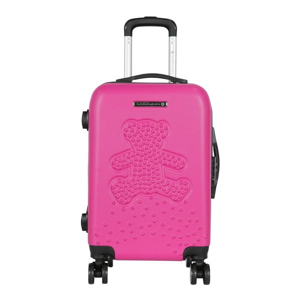 Růžový příruční kufr LULU CASTAGNETTE Mia, 44 l