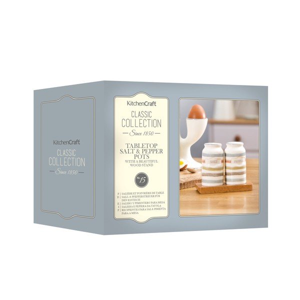 Set slánky a pepřenky s podstavcem Kitchen Craft Classic Collection-image-1