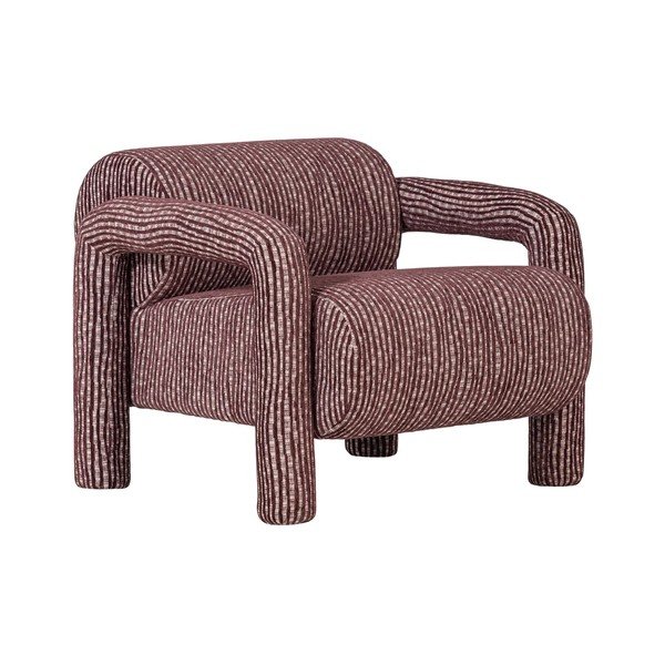 Burgundiapunane tool Lenny - WOOOD