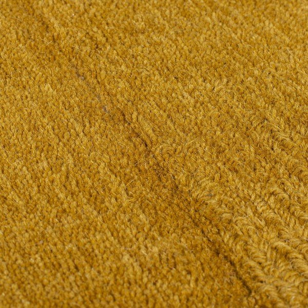 Ookerkollane käsitsi kootud villane vaip 120x170 cm Demi Check Ombre - Flair Rugs-image-3