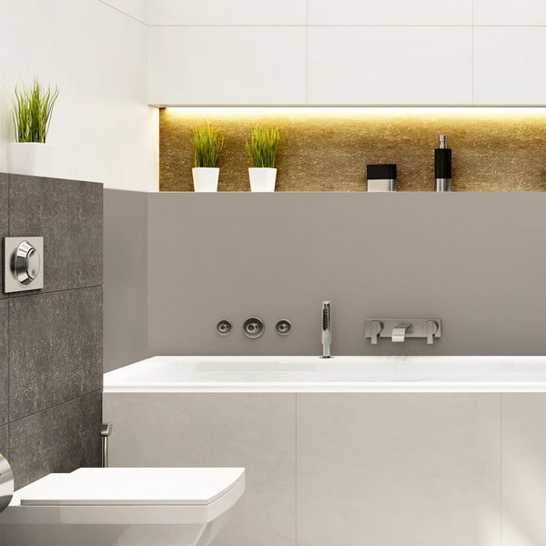 Seinakleebis 200x60 cm Taupe - Ambiance-image-3