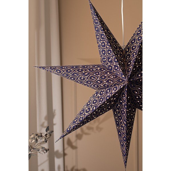 Tumesinine jõulumotiividega rippuv valguskaunistus Baroque - Markslöjd-image-2