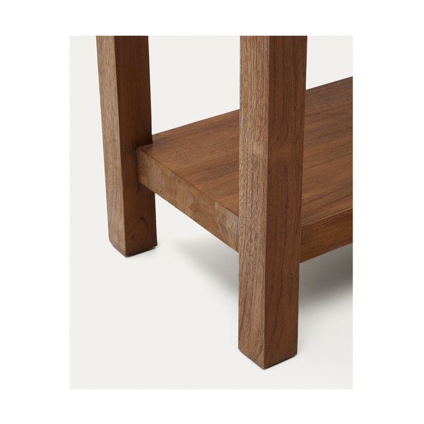 Konsoollaud tiigipuidust 35x140 cm Sashi - Kave Home-image-4