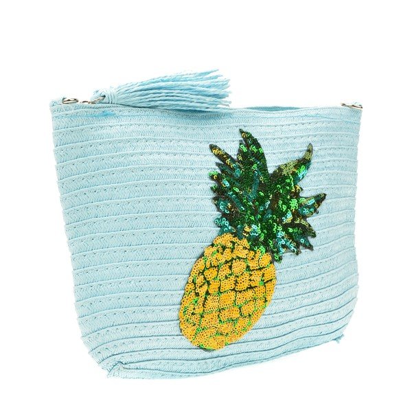 Modrá dámská taška přes rameno Renata Corsi-image-1