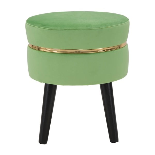 Zelená polstrovaná stolička Mauro Ferretti Paris, ⌀ 35 cm