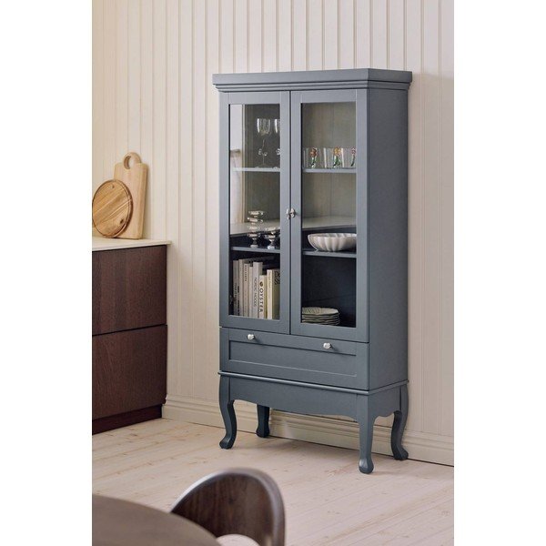 MDF-ist hall rippuv vitriinkapp 85x170,5x35 cm Prato - Ellos Home-image-3