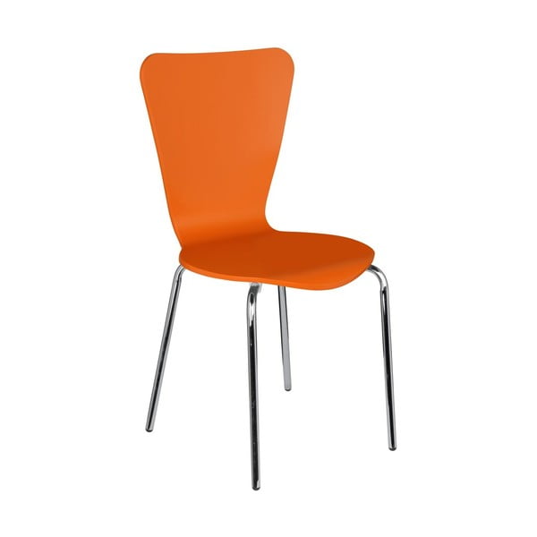 Židle Bentwood, oranžová