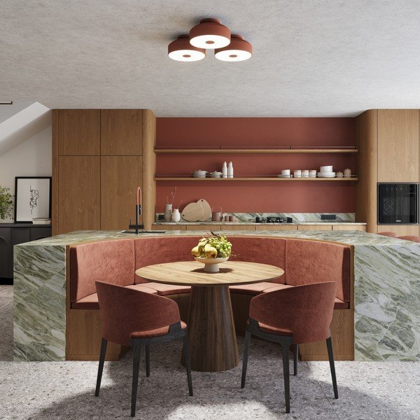 Oranž laevalgusti ø 30 cm Blacko - Sollux-image-2