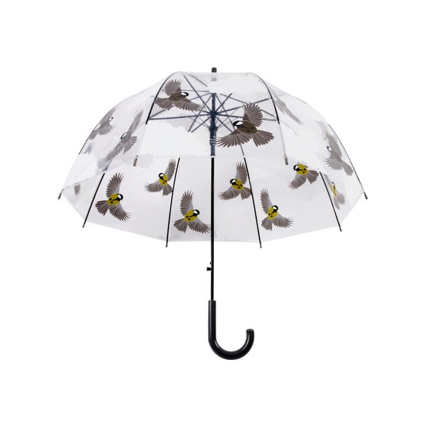 Läbipaistev vihmavari lindude trükiga , ⌀ 80,8 cm - Esschert Design