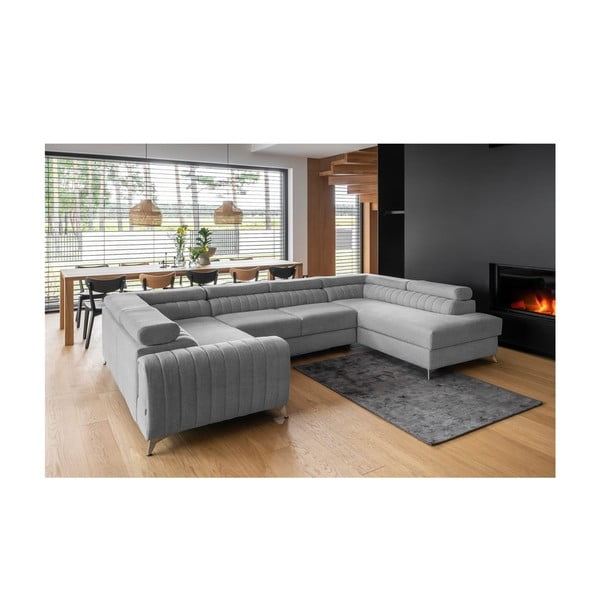 Helehall lahtikäiv/sahtliga nurgadiivan (parem nurk/U-kujuline) Louis – ELTAP-image-1