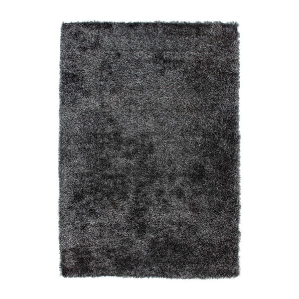 Antracitový ručně tkaný koberec Kayoom Crystal 350 Anthrazit, 160 x 230 cm