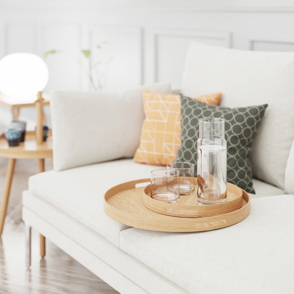 Ümmargune puidust kandik, ø 30,8 cm Busboy - Wireworks-image-3