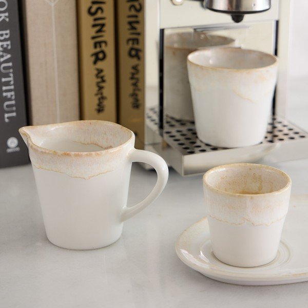 Valge keraamiline piimakann 200 ml Grespresso - Costa Nova-image-1