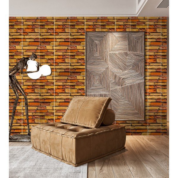 Isekleepuvad seinapaneelid 6tk komplektis 30x60 cm Brick Wall – SP TREND-image-3