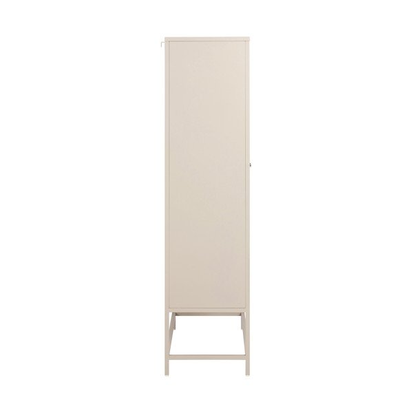 Beež metallist riidekapp 80x160 cm Newcastle - Actona-image-4