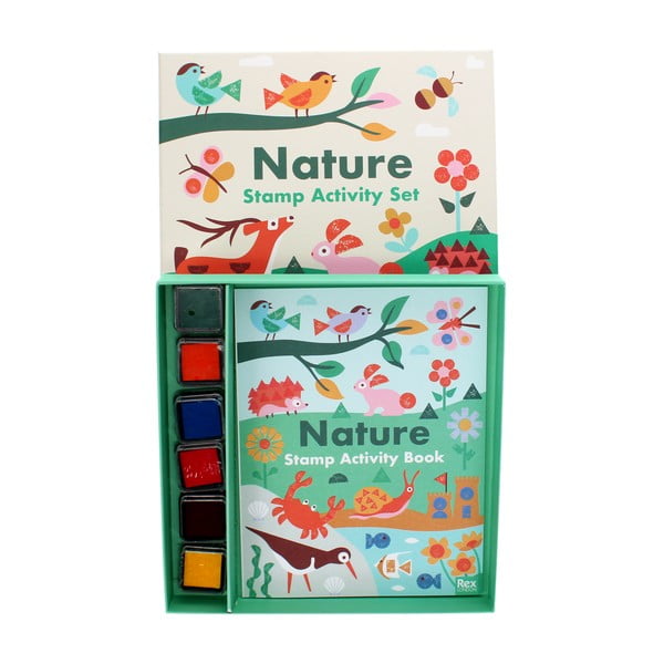 Loominguline komplekt Stamp Activity Set Nature - Rex London-image-2
