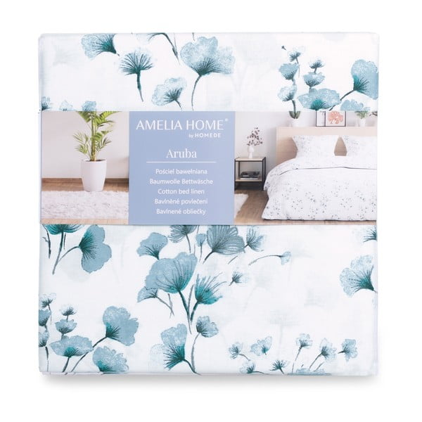 Puuvillane voodipesu üheinimesevoodile , 135 x 200 cm Averi Aruba - AmeliaHome-image-4