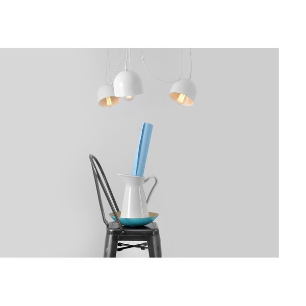 Valge rippvalgusti 4 pirnile Popo - CustomForm-image-1