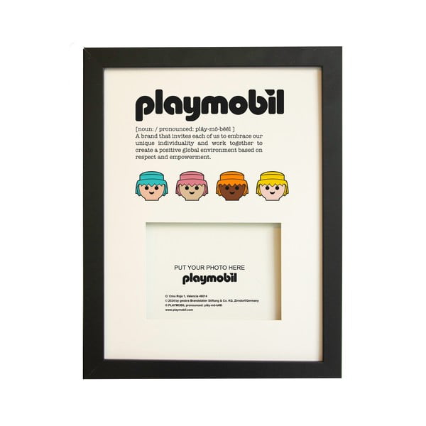 Must seinaraam 30x40 cm - Playmobil