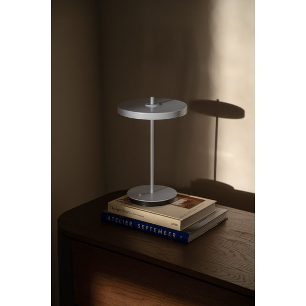 Helesinine LED-lauavalgusti metallist varjuga (kõrgus 31 cm) Asteria Move - UMAGE-image-3