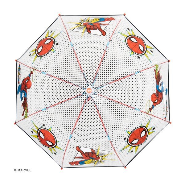 Transparentní dětský deštník odolný vůči větru Ambiance Spiderman Marvel, ⌀ 74 cm-image-2