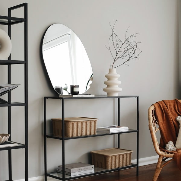 Must klaasist riiul 100x85 cm Camiko - Neostill-image-4