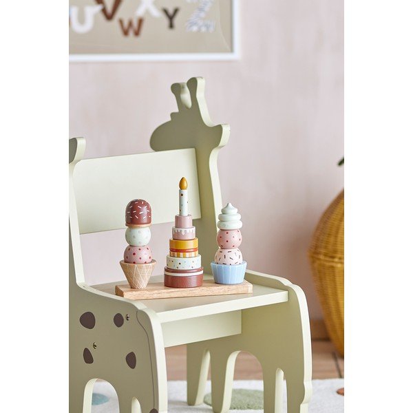 Puidust kokkupandav torn Celebrate - Bloomingville Mini-image-1