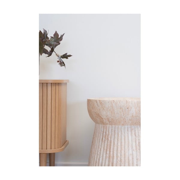 Kivikeraamikast ümmargune hoiulaud ø 37 cm Bonn - House Nordic-image-4