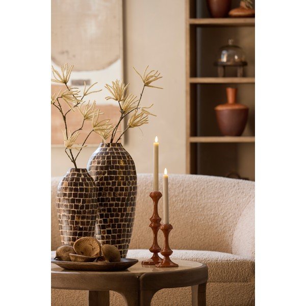 Pruun bambusvaas (kõrgus 40 cm) Tudela - Light & Living-image-1