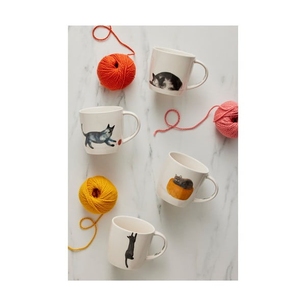 Valge portselanist kruus 400 ml Best Feline Friends - Maxwell & Williams-image-1