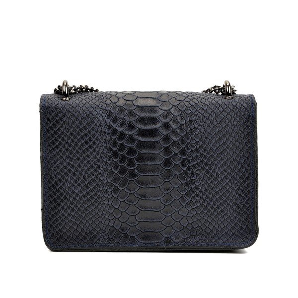 Tumesinine nahast kott Bella - Carla Ferreri-image-1