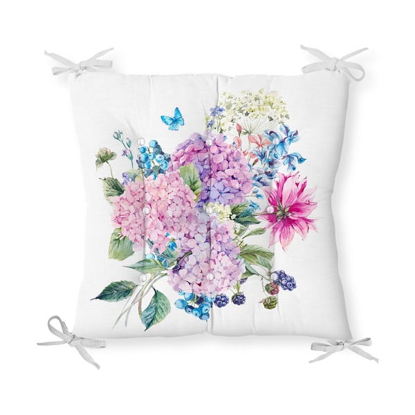 Puuvillasegust istmepadi Bouquet, 40 x 40 cm - Minimalist Cushion Covers