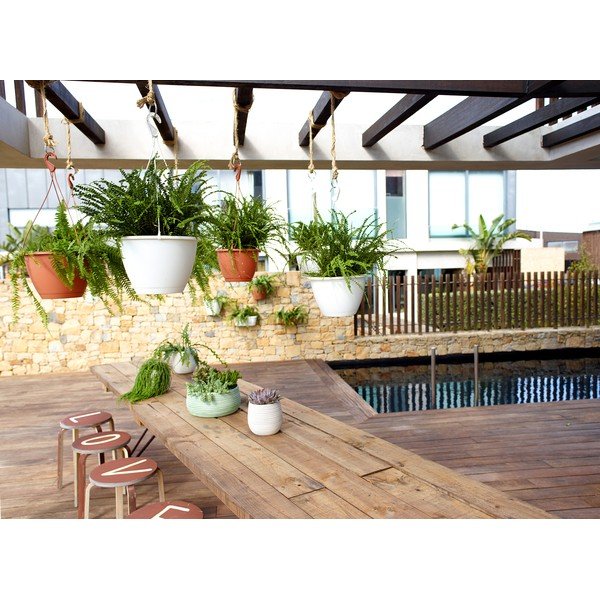 Plastikust lillepott ø 31 cm Algarve - Artevasi-image-4