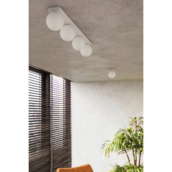 Valge laevalgusti klaasist varjuga ø 12 cm Umerta - Sollux-image-1