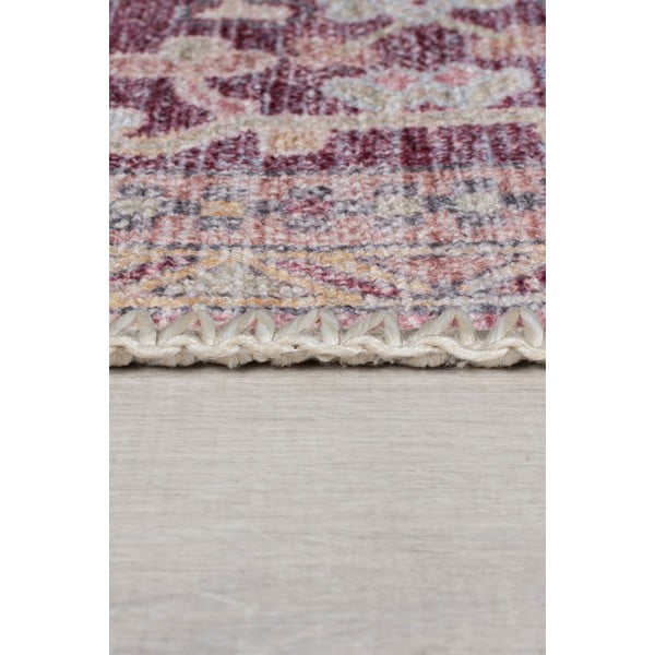 Helepunane pestav vaip taaskasutatud kiududest 120x170 cm Windsor - Flair Rugs-image-4