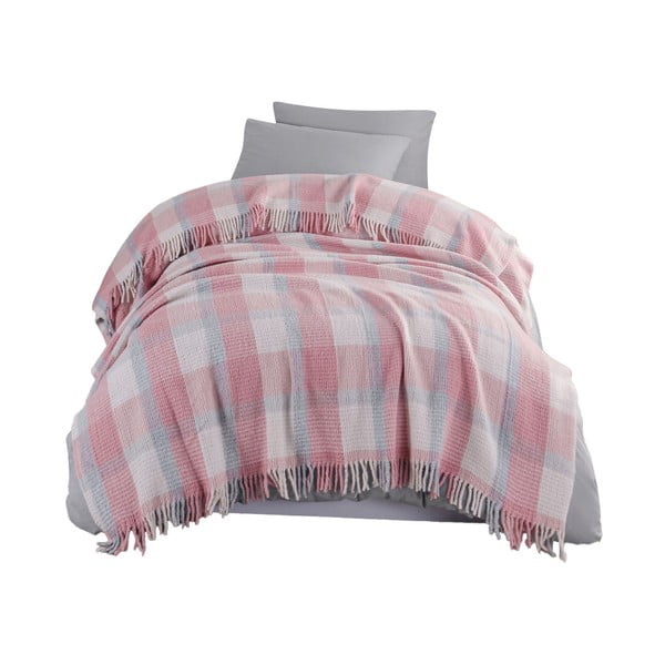 Roosa voodikate 150x200 cm Warm Soft - Mijolnir