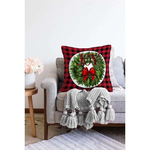 Jõulumotiividega padjapüür 43x43 cm - Mila Home-image-2