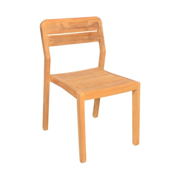 Sada 2 zahradních židlí z teakového dřeva Ezeis Sun