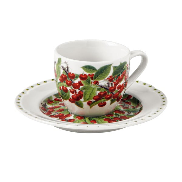 4 portselanist tasside ja taldrikutega komplekt Le Primizie - Brandani-image-4