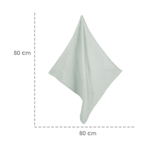 Orgaanilisest puuvillast rohelinekootud beebitekk 80x80 cm Lil Planet - Roba-image-4