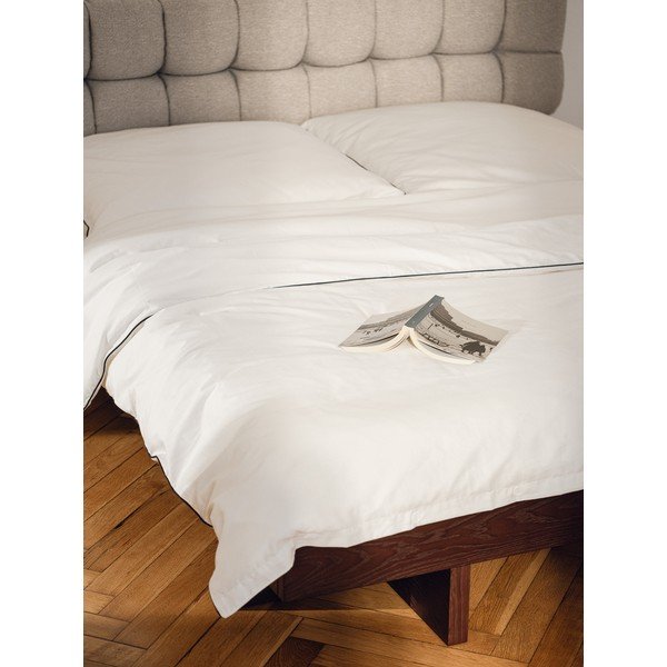 MDF-ist kaheinimesevoodi tammepuust dekoratsiooniga, ilma peatsita ja liistudest raamiga 180x200 cm naturaalses värvitoonis Kito - noo.ma-image-3